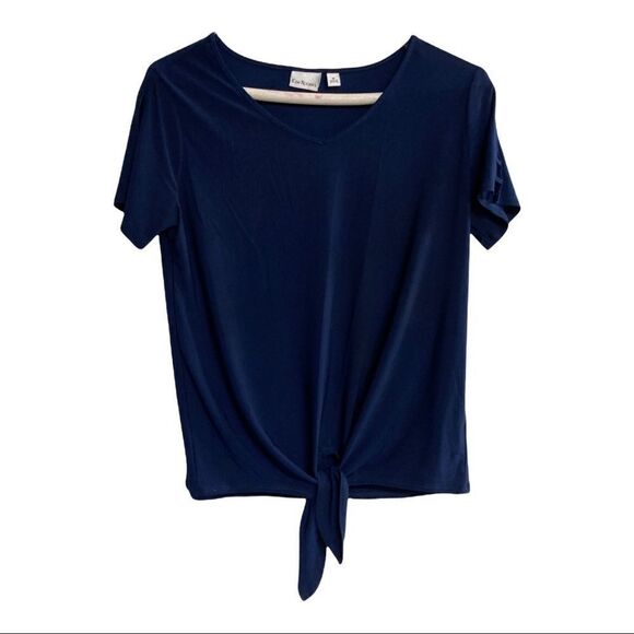 KIM ROGERS,Women’s Blue, Medium, Short Sleeve Top - Picture 1 of 10